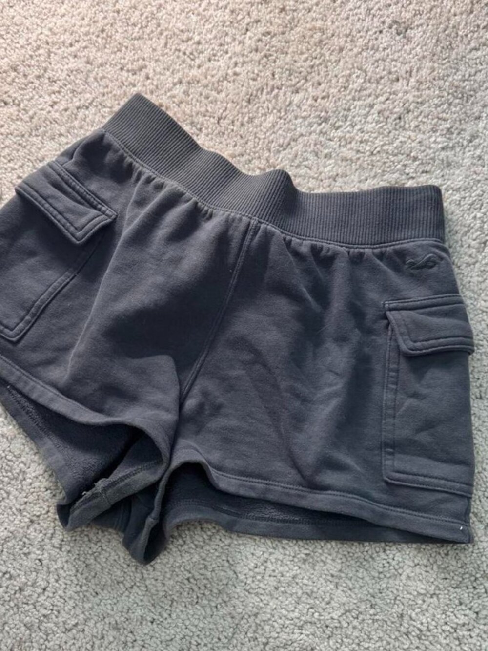 Hollister Co. Women's Dark Grey Lounge Shorts